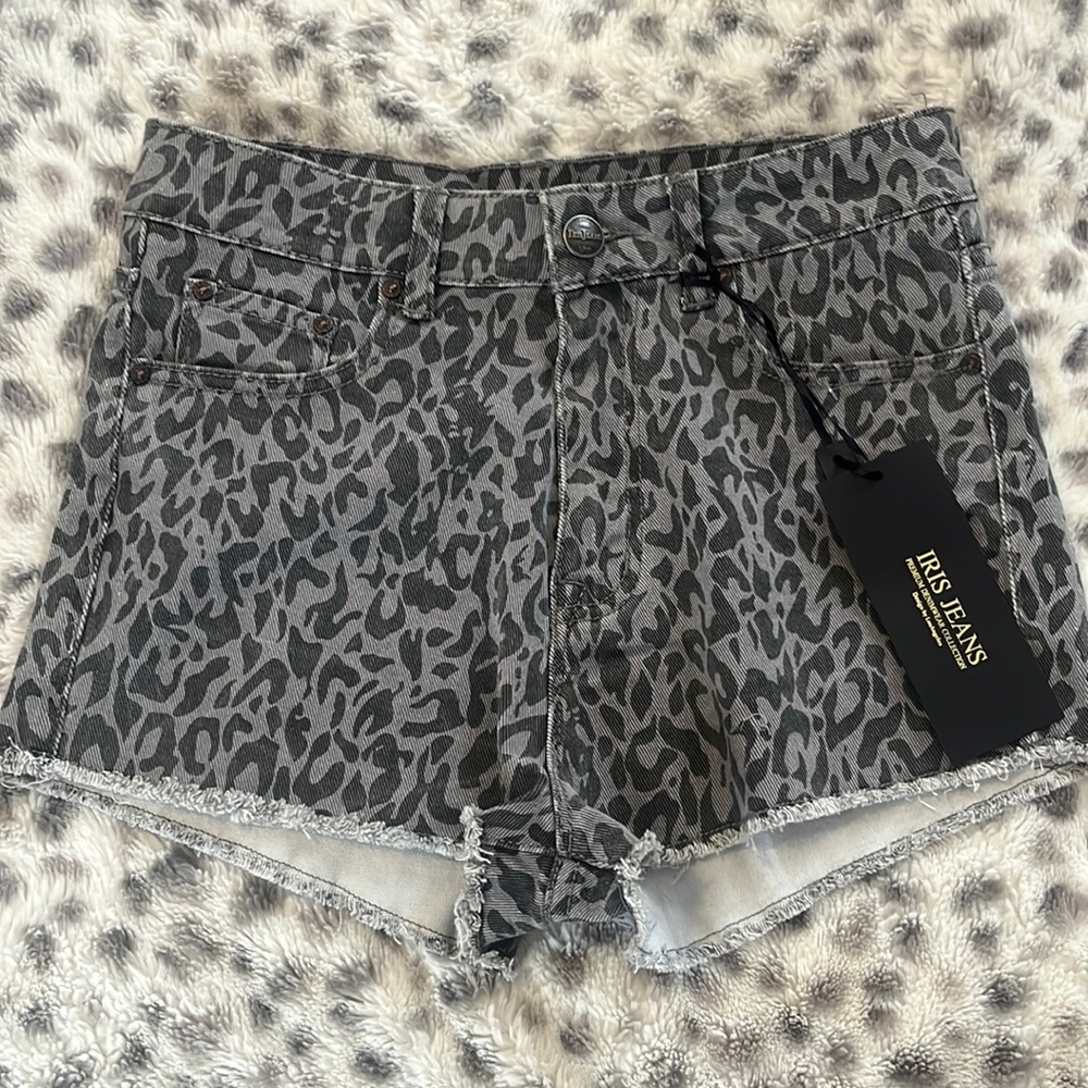 Size small Denim shorts by IRIS Jeans